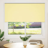 Vidaxx Verdunkelungsrollo 145x150 cm Stoffbreite 141,6 cm Gelb