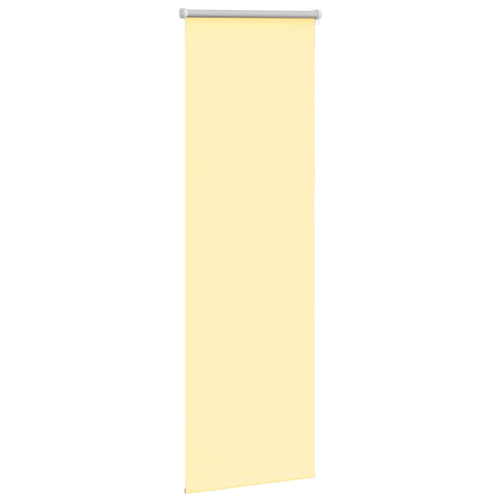 Vidaxxl Rollo 55x175 cm Verdunkelungsstoff Breite 50,7 cm Gelb