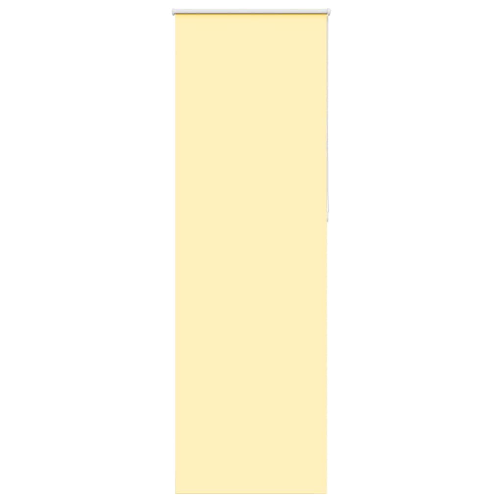 Vidaxx Verdunkelungsrollo 65x210 cm Stoffbreite 60,7 cm Gelb