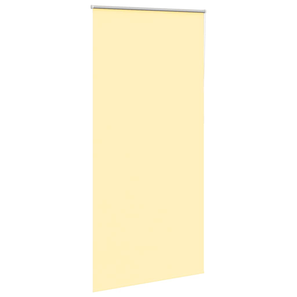 Vidaxx Verdunkelungsrollo 100x210 cm Stoffbreite 95,7 cm Gelb