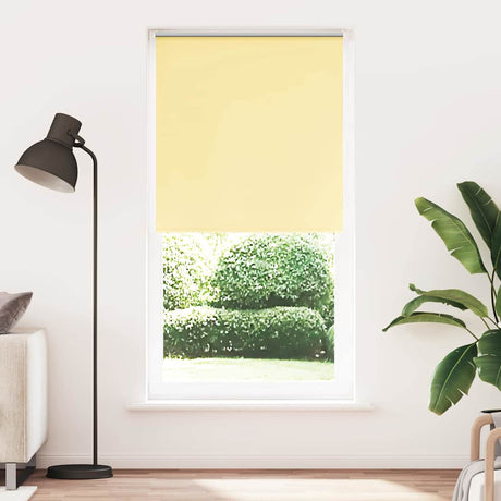 Vidaxx Verdunkelungsrollo 110x210 cm Stoffbreite 105,7 cm Gelb
