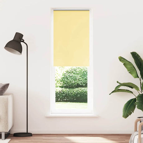 Vidaxx Verdunkelungsrollo 85x230 cm, Stoffbreite 80,7 cm Gelb