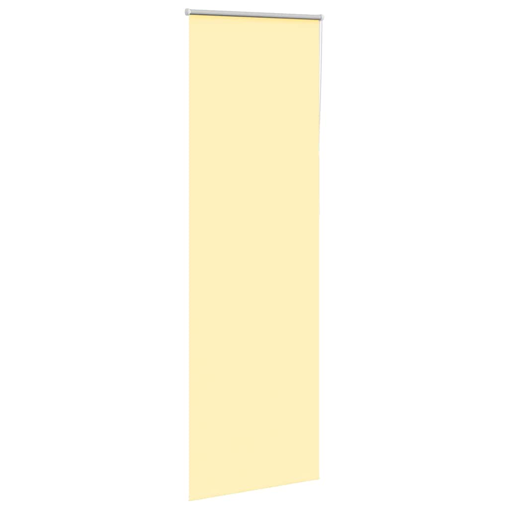 Vidaxx Verdunkelungsrollo 85x230 cm, Stoffbreite 80,7 cm Gelb