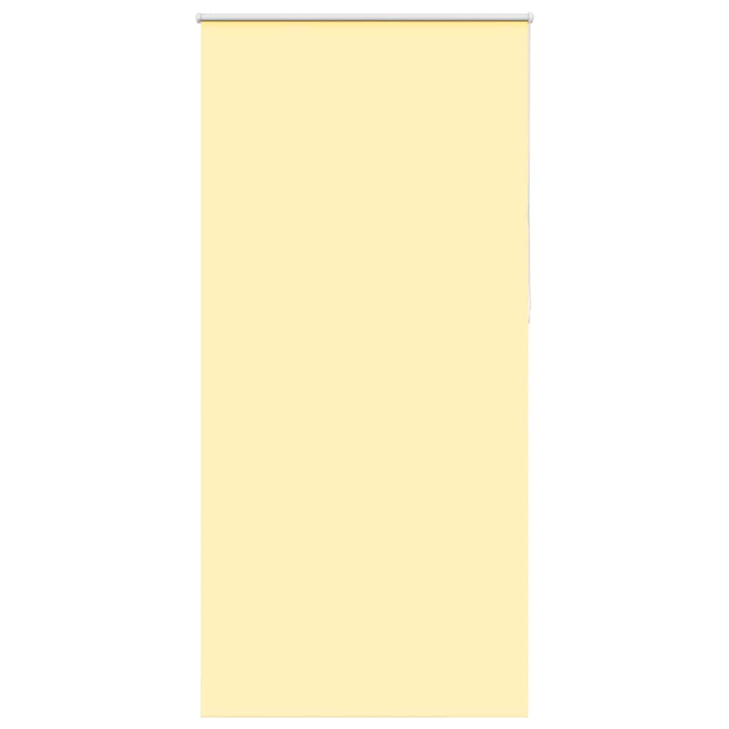 Vidaxxl Rollo 95x230 cm Verdunkelungsstoff Breite 90,7 cm Gelb
