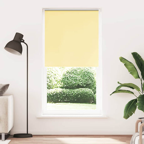 Vidaxxl Rollo 95x230 cm Verdunkelungsstoff Breite 90,7 cm Gelb