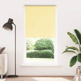 Vidaxxl Rollo 95x230 cm Verdunkelungsstoff Breite 90,7 cm Gelb