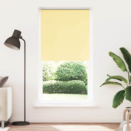 Vidaxx Verdunkelungsrollo 100x230cm Stoffbreite 95,7cm Gelb