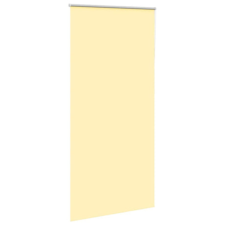 VidaXL Rollo 115x230 cm Verdunkelungsstoff Breite 110,7 cm Gelb