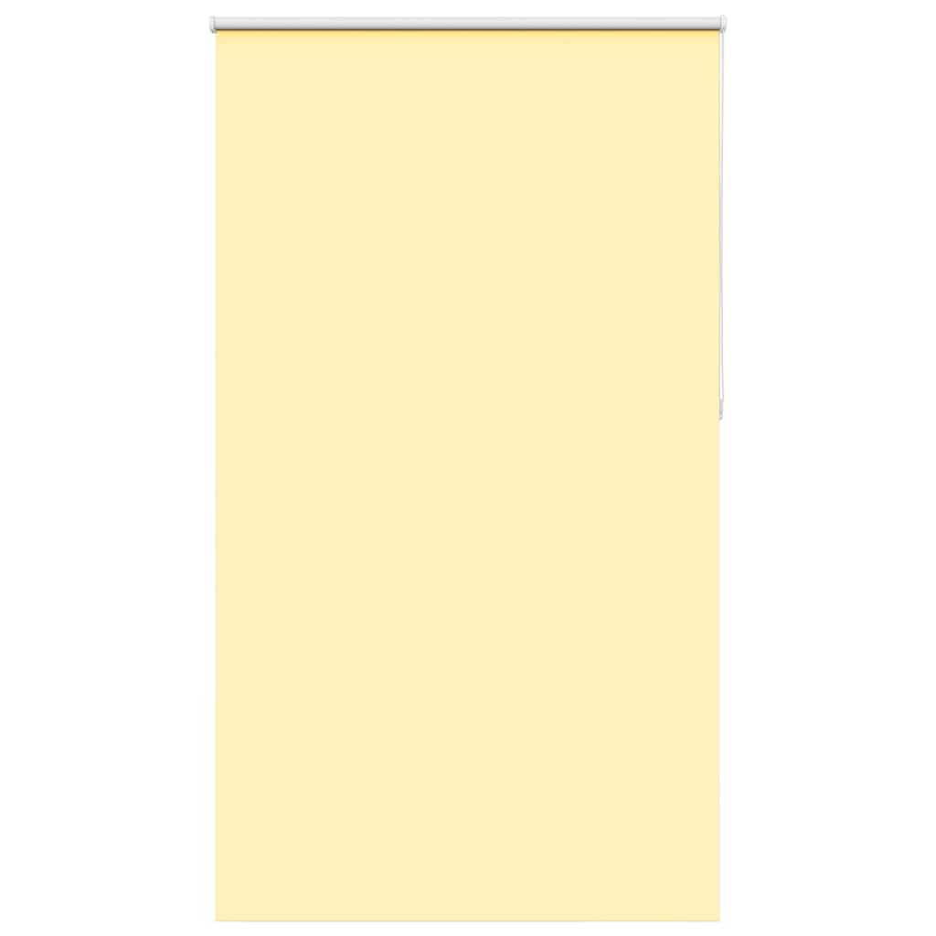 Vidaxl rolgordijn verduisterend 130x230 cm stofbreedte 126,6 cm geel