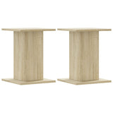 VidaXL Pflanzenständer 2 Stk. 30x30x40 cm Holzwerkstoff Sonoma-Eiche
