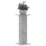 Vidaxx Pflanzenständer 2 Stück 30x30x80 cm Holzwerkstoff Betongrau