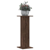 Vidaxx Pflanzenständer 2 Stück 30x30x80 cm Holzwerkstoff braune Eiche