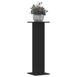 VidaXL Pflanzenständer 2 Stück 30x30x95 cm Holzwerkstoff schwarz