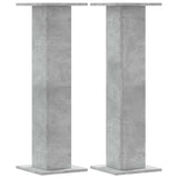 Vidaxx Pflanzenständer 2 Stück 30x30x95 cm Holzwerkstoff Betongrau