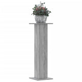 Vidaxl Planting Stands 2 PC 30x30x95 cm Sonoma grigio in legno trasformato