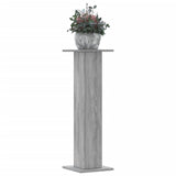 Vidaxx Pflanzenständer 2 Stk. 30x30x95 cm Holzwerkstoff Sonoma grau