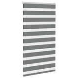 VidaXL Zebra-Rollo 75x100 cm Stoffbreite 70,9 cm Dunkelgrau