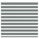 Vidaxx Zebra-Rollo 160x100 cm Stoffbreite 155,9 cm Dunkelgrau