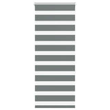 VidaXL Zebra-Rollo 60x150 cm Stoffbreite Dunkelgrau 55,9 cm