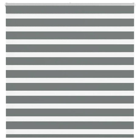 VidaXL Zebra-Rollo 150x150 cm Stoffbreite 145,9 cm Dunkelgrau