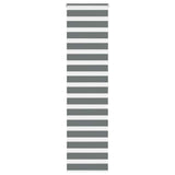Vidaxx Zebra-Rollo 55x200 cm Stoffbreite 50,9 cm Dunkelgrau