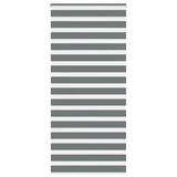 VidaXL Zebra-Rollo 110x200 cm Stoffbreite 105,9 cm Dunkelgrau