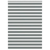 VidaXL Zebra-Rollo 155x200 cm Stoffbreite 150,9 cm Dunkelgrau