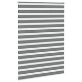 Vidaxx Zebra-Rollo 165x200 cm Stoffbreite 160,9 cm Dunkelgrau