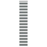 VidaXL Zebra-Rollo 45x230 cm Stoffbreite 40,9 cm Dunkelgrau