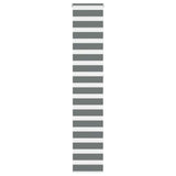VidaXL Zebra-Rollo 50x230 cm Stoffbreite 45,9 cm Dunkelgrau