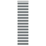 Vidaxx Zebra-Rollo 65x230 cm, Stoffbreite 60,9 cm, dunkelgrau