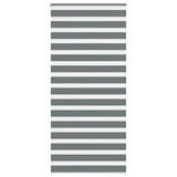 VidaXL Zebra-Rollo 115x230 cm Stoffbreite 110,9 cm Dunkelgrau