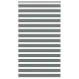 VidaXL Zebra-Rollo 120x230 cm Stoffbreite 115,9 cm Dunkelgrau