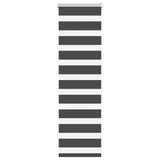 VidaXL Zebra-Rollo 40x100 cm Stoffbreite 35,9 cm Schwarz