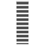 Vidaxx Zebra-Rollo 50x100 cm Stoffbreite 45,9 cm Schwarz
