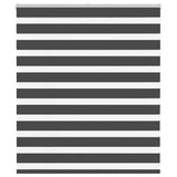 Vidaxx Zebra-Rollo 120x100 cm Stoffbreite 115,9 cm Schwarz