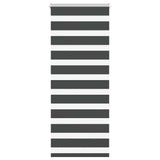 VidaXL Zebra-Rollo 60x150 cm Stoffbreite Schwarz 55,9 cm
