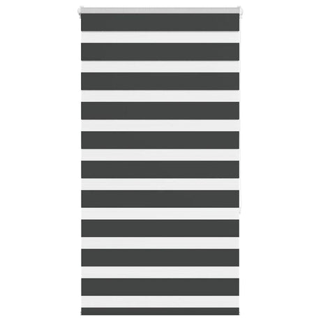 Vidaxx Zebra-Rollo 75x150 cm Stoffbreite 70,9 cm schwarz
