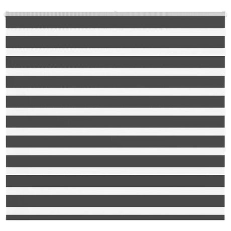 VidaXL Zebra-Rollo 160x150 cm Stoffbreite 155,9 cm Schwarz