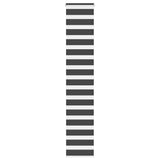 Vidaxx Zebra-Rollo 45x200 cm Stoffbreite 40,9 cm Schwarz
