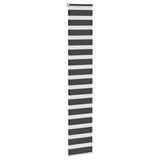 Vidaxx Zebra-Rollo 45x200 cm Stoffbreite 40,9 cm Schwarz