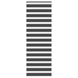 VidaXL Zebra-Rollo 70x200 cm Stoffbreite 65,9 cm Schwarz