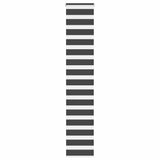VidaXL Zebra-Rollo 40x230 cm Stoffbreite 35,9 cm Schwarz