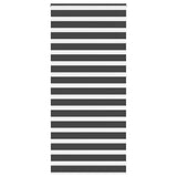 VidaXL Zebra-Rollo 110x230 cm Stoffbreite 105,9 cm Schwarz