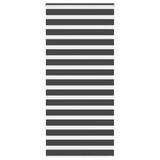 VidaXL Zebra-Rollo 115x230 cm Stoffbreite 110,9 cm Schwarz