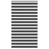 VidaXL Zebra-Rollo 135x230 cm Stoffbreite 130,9 cm Schwarz