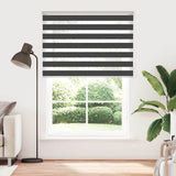VidaXL Zebra-Rollo 165x230 cm Stoffbreite 160,9 cm Schwarz