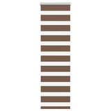 Vidaxx Zebra-Rollo 40x100 cm Stoffbreite 35,9 cm Polyester braun
