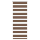 Vidaxx Zebra-Rollo 60x100 cm Stoffbreite 55,9 cm Polyester braun