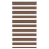 Vidaxx Zebra-Rollo 90x100 cm Stoffbreite 85,9 cm Polyester braun